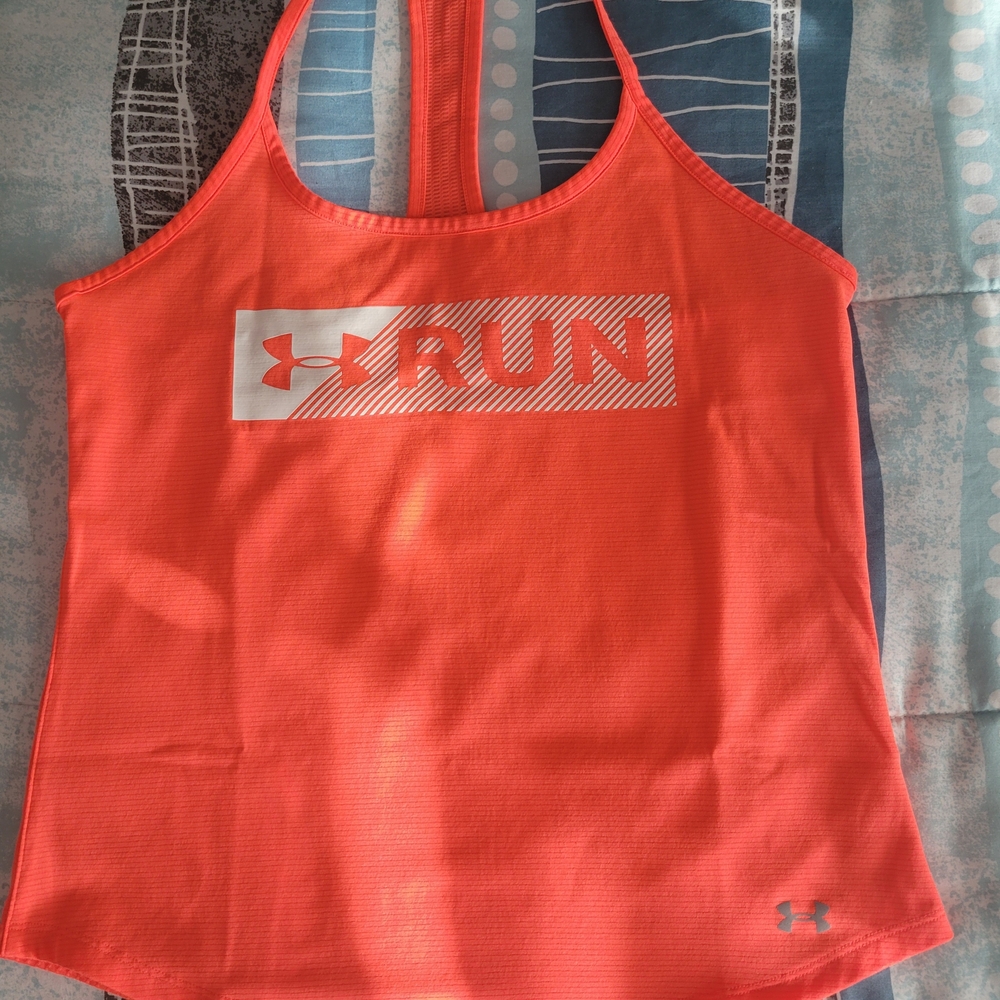 Under Armour Women's Vibrant Orange Tank Top